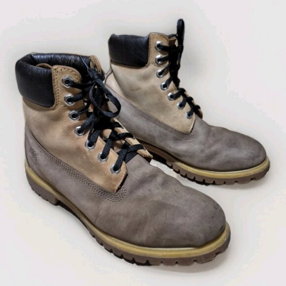 Timberland 6 Inch Premium Boot Wheat Nubuck, A2JW8, Men’s Size 9.5M, Waterproof - Picture 1 of 16